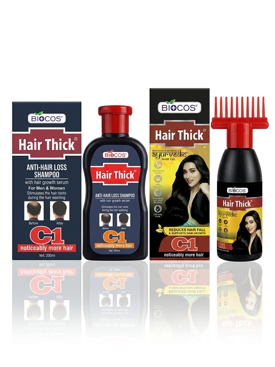 BIOCOS Hair Oil & Shampoo ( For Hair Growth )
